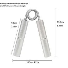 3 piezas plata de metal mano Pinza Set