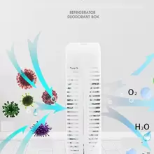 1pc, Refrigerator Deodorant For Household Refrigerators Deodorizing And Removing Odors, Preserving And Deodorizing With Activated Carbon Packs, Refrigerator Deodorant Box