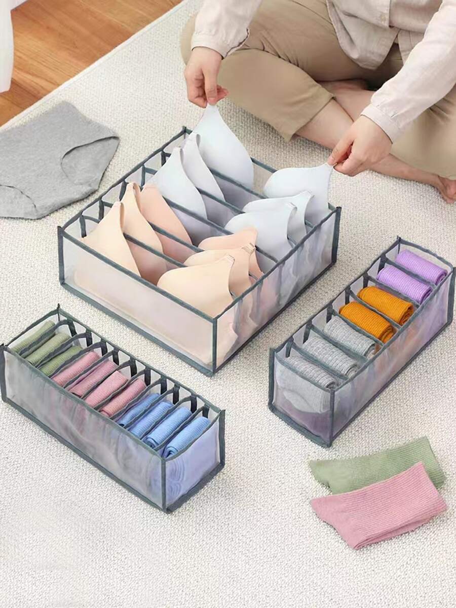 Organizadores de Cajones - Gris - Ver 1