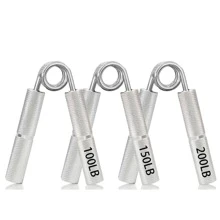 3 piezas plata de metal mano Pinza Set