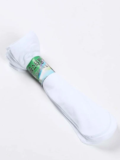 1雙男士素色超薄尼龍透氣,簡約風商業短襪子合適的適用於每天穿戴在夏天