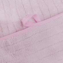 Soft Instant Absorption Coral Fleece Plaid Towel Set Home Bathroom Decor Back To School For Beauty Salon Home Bathroom Shower Towels For Beauty Salon, Hotel Sports,Home Essentials, Towel, Skin Care - Purple - View 4