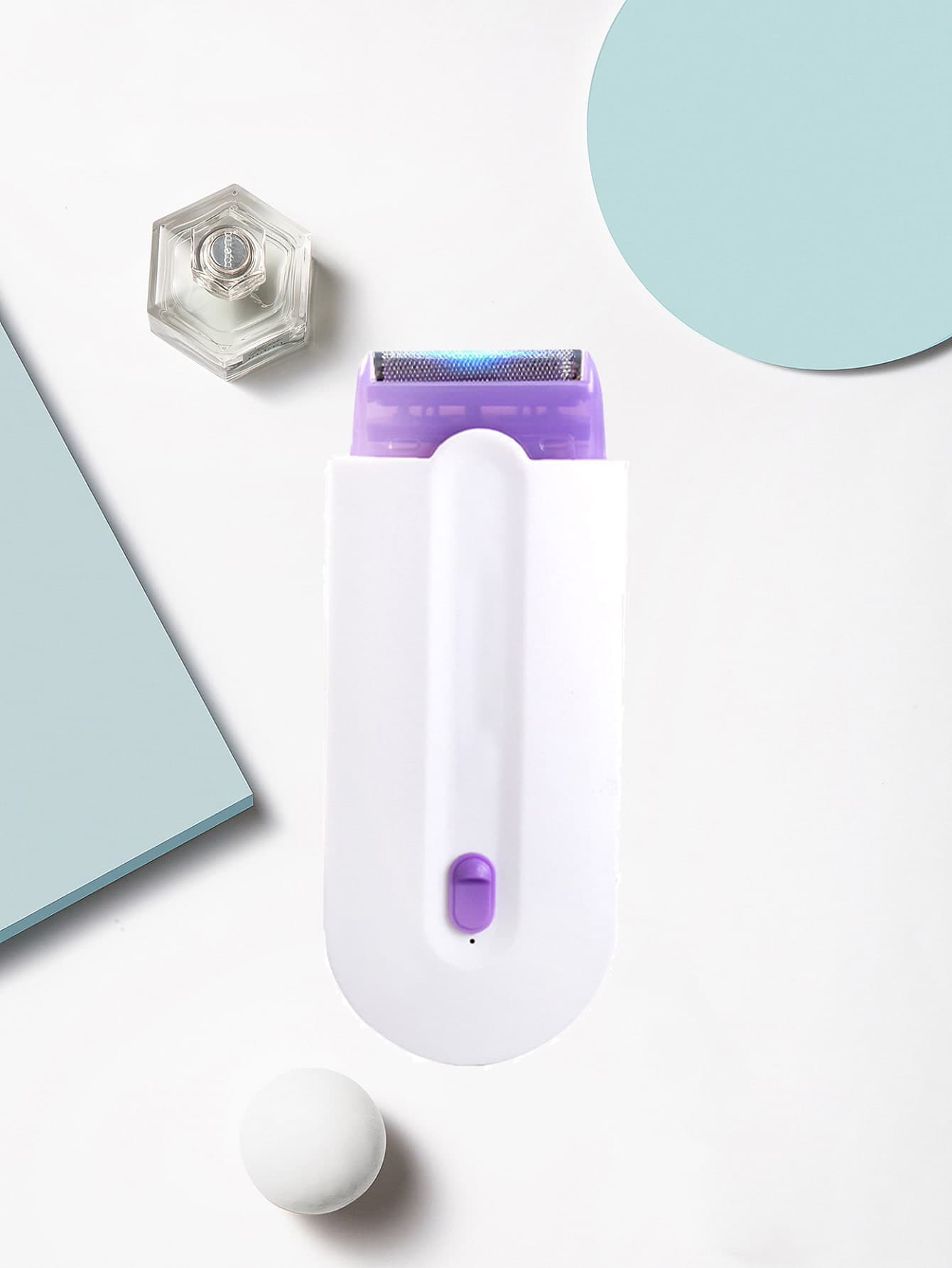便攜藍光感測器女士們剃鬚刀 - 白色 - 查看 1