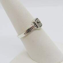 1 件复古波西米亚风格花朵装饰女士戒指适合日常休闲穿着情人节