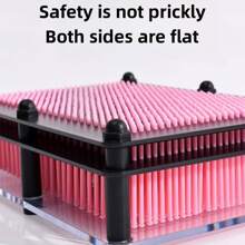 1pc 3d Cloning Hand Mold For 3 Sizes, Diy Plastic Square Handprint With Multiple Needles For Birthday Gift And Toy - Royal Blue - View 5