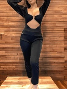 Mujer Pantalon Unitalla Formal Color al Azar - Multicolor - Ver 2