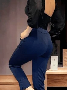 Mujer Pantalon Unitalla Formal Color al Azar - Multicolor - Ver 5