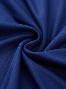 夏季男友风男士宽松健身跑步衬衫健身房篮球足球训练蓝色短袖健身服男友风男士基本款 T 恤 - 藍色 - 查看 8