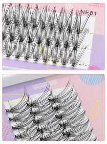 10d False Eyelashes 15mm - 15mm - View 2