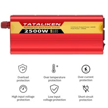 車載逆變器 - 紅色 - 查看 3