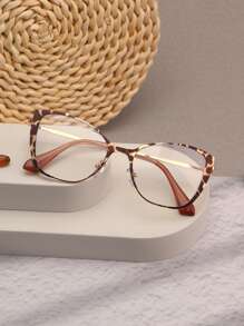 1 Cặp Kính Mắt Mèo Tráng Men Hai Tông Màu Dành Cho Nữ Dùng Hàng Ngày - Nhiều màu - Xem 3