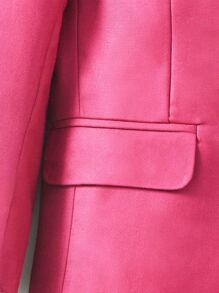 Back To School Season Young Boys And Children's Suit Rose Red Suit Four-piece Blazer Pants Shirt Tie