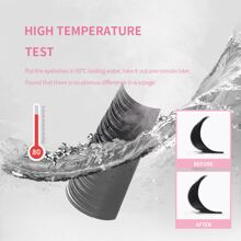 ANNAFRIS 1 cái 16 hàng 8 ~ 15mm Khay hỗn hợp Lông mi riêng lẻ Mở rộng C / D / DD Curl Lông mi giả chuyên nghiệp Mink tự nhiên mềm mờ Khối lượng Mi giả Cụm lông mi, Cụm lông mi, Lông mi riêng lẻ, Lông mi, Lông mi giả - màu đen - Xem 8