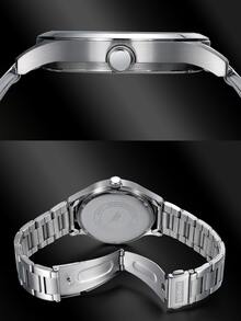 BERNY Đồng Hồ Quartz Nam - màu xanh lá - Xem 7