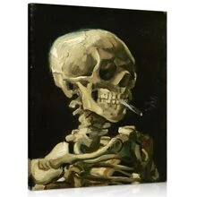 1 Miếng Không có khung Van Gogh tranh sơn dầu Treo tranh : Sọ Hút thuốc Xịt nước Bức tranh In Bức tranh sơn dầu , Phòng ngủ Trang trí Thẩm mỹ Hình ảnh , Nổi tiếng Gothic Áp phích Nhà  Trang trí Áp phích - Nhiều màu - Xem 2