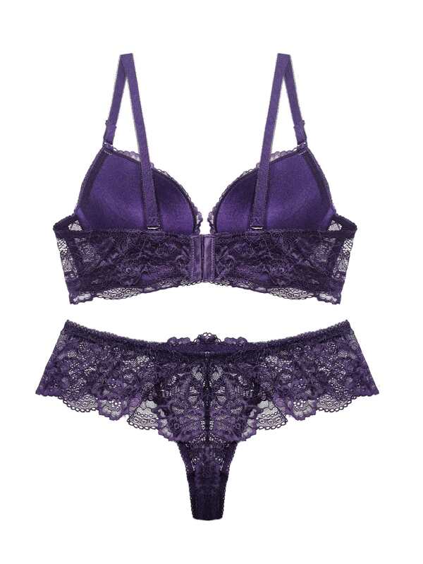 Lace Thong Underwear Set SHEIN USA