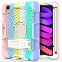 Cubierta Protectora Para Tablet De Color Arcoíris, Compatible Con Ipad Mini 6 - Multicolor - Ver 1