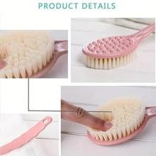 1件背部按摩刷，去角质，Bath And Body Works，淋浴，客厅家居卧室浴室家居装饰，旅行用品，婚礼，派对，生日，送给男士、妈妈、爸爸、朋友的礼物，新年，配饰，有趣的礼物 - 粉色 - 查看 3