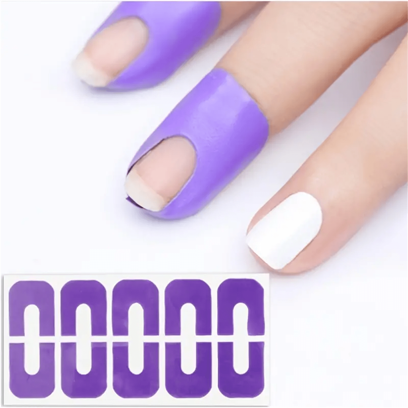 Manicure Finger Tools Disposable PeelOff Tapes for Nail Polish