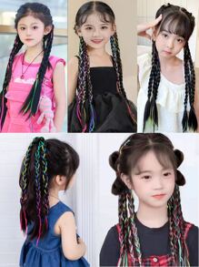 ocasional Glamour Punk Estilos de Rua Com Estilo Funky Acessório de Cabelo para Criança