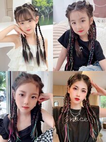 ocasional Glamour Punk Estilos de Rua Com Estilo Funky Acessório de Cabelo para Criança