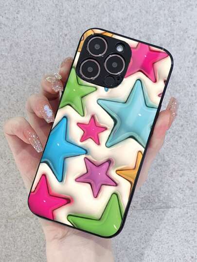 Star Pattern Phone Case | SHEIN USA