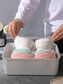 15-grid Underwear Storage Box Socks & Panties Separator Closet Organizer Random Color - Multicolor - View 5