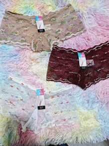 Docena 12 pz de bóxer cachetero con transparencia - transparente - Ver 2