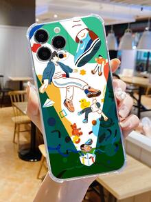 Funda para móvil con estampado de dibujos animados - Multicolor - Ver 3