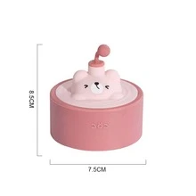 Molde de cubo de hielo con diseño de oso de dibujos animados mini - Azul - Ver 3