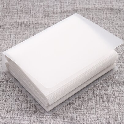 100格空白美甲贴纸收纳册 美甲贴花收藏册 空展示册 收藏夹 活页夹 塑料DIY设计工具、美甲用品、美甲工具、美甲艺术工具、返校季、美甲、美甲工具（适用于按压式美甲）