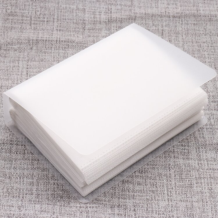 100 Slots Empty Nail Art Stickers Storage Book Nail Art Decals Collecting Album Empty Display Book Collecting Holder Binder Book Plastic DIY Design Tools,Nail Supplies,Nail Tools,Nail Art Tools,Back To School,Nails,Nail Tools For Press On Nails - White - View 5