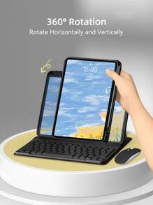 DANYCASE Compatible With Ipad Keyboard Case Compatible With Ipad 10th Generation Case Compatible With Ipad 10.2 9/8/7th Air 3 10.5 Pro Air 4 5 10.9 2018 To 2022 Pro 11 Cover