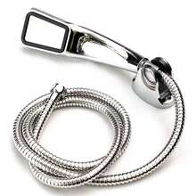 3件套可调节银色浴缸淋浴喷头，高压节水截止阀浴室工具浴室配件浴室工具