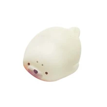 Seal Shaped Squishy Stress Relief Toy - White - View 1
