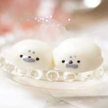 Seal Shaped Squishy Stress Relief Toy - White - View 6