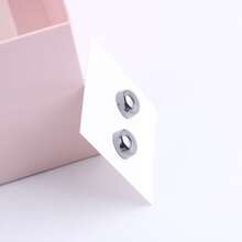 1入組穆斯林磁性胸針絲巾扣頭巾磁扣絲巾夾頂部強力磁性固定 - 黑色 - 查看 2