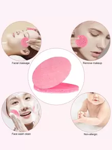20 Stück Natürliche Gesichtsschwämme, Beauty-spa-schwämme Für Gesichtsreinigung, Peeling Und Make-up-entferner, Ideal Für Zuhause Und Reisen.