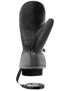 1 Pair Ski Gloves, Windproof Waterproof Anti-slip Cold-resistant Gloves For Outdoor Activities - Grey - View 3