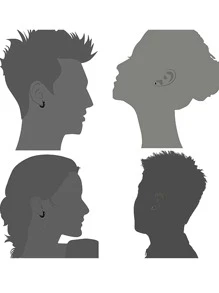 12 对时尚不锈钢 CZ 耳钉 男式耳环套装 女式耳环 男孩耳洞耳环 - 12 對 CZ 耳釘圈形耳環套裝 - 查看 4