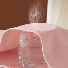 Braguitas de mujeres cómodo adecuado triángulo puro color transpirable - Rosa Pálido - Ver 4