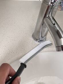 1 Bàn chải làm sạch khe hở đa chức năng, Thích hợp để làm sạch các khe cửa sổ, mối nối gạch và khe hở phòng tắm, v.v. - màu đen - Xem 2