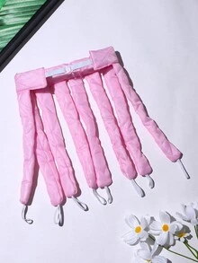 1入女士黑色章魚捲發器及編發器 - 粉色 - 查看 2