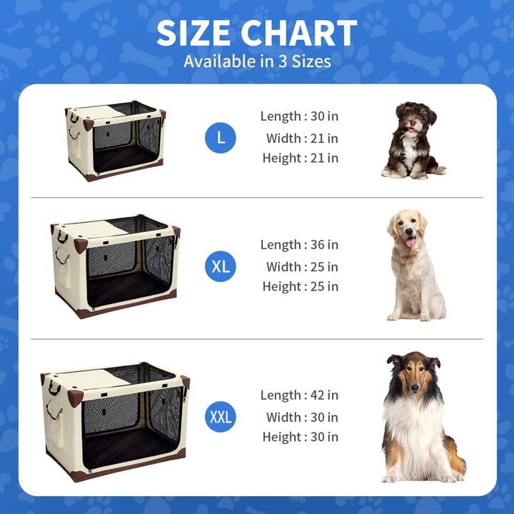 Puppy Crate Size Chart isgb.edu.ar