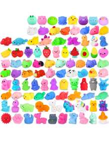 50pcs Random Style Mochi Squishy Toys - Multicolor - View 3