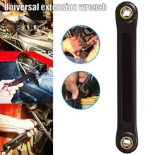 1 pieza Llave de torsión universal extensión - Negro - Ver 1