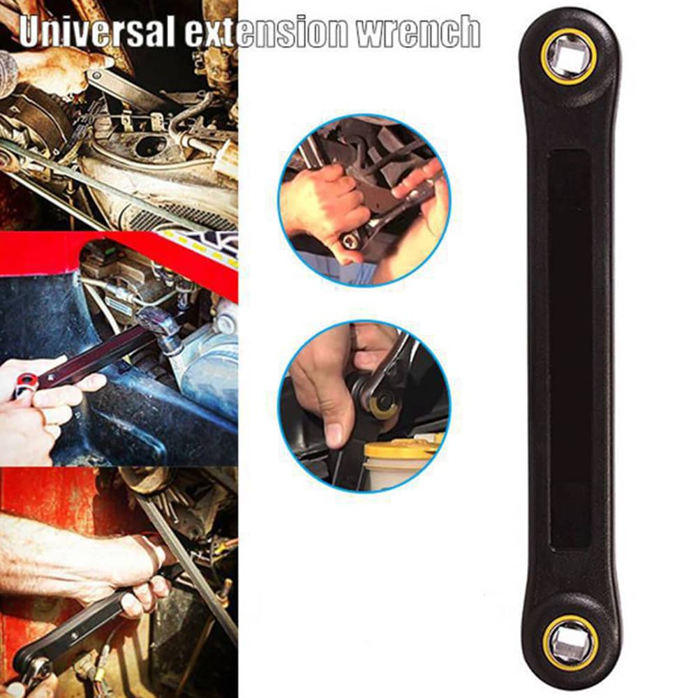 1 pieza Llave de torsión universal extensión - Negro - Ver 1