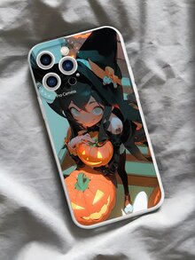 萬聖節主題TPU材質iPhone手機殼 - 彩色 - 查看 4