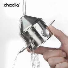 choxila 1pc Pour Over Coffee Dripper, Portable Stainless Steel Reusable Coffee Filter, Collapsible Coffee Dripper, Foldable Coffee Maker for Home Office Travel - Silver - View 4