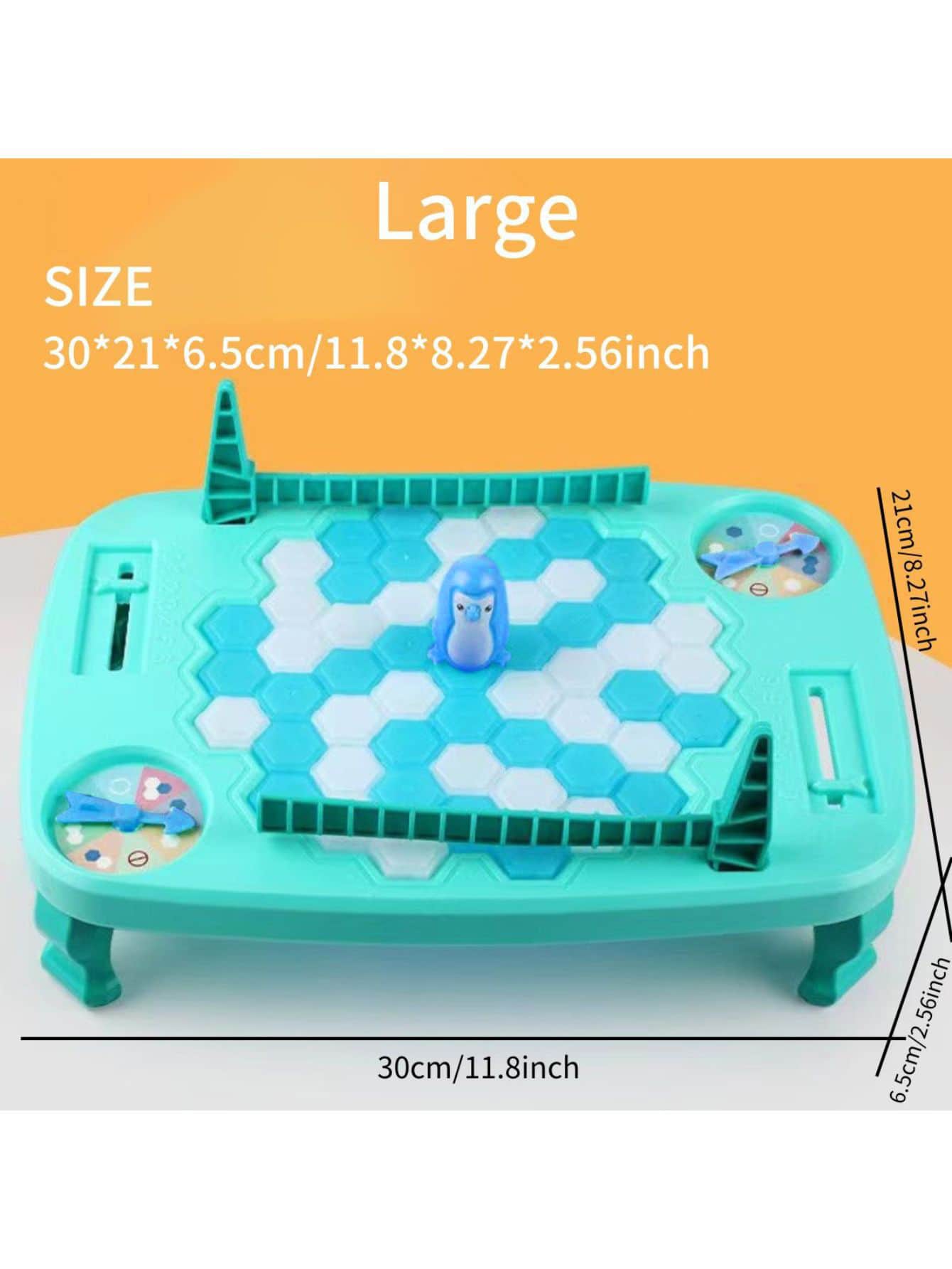 Knocking Ice Cubes Rescue Little Penguins Ice Breaking Toys Children's